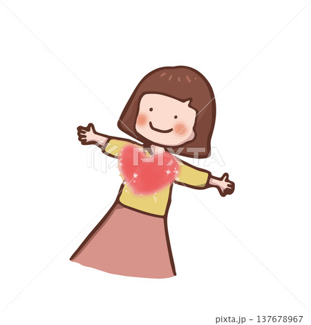 自分らしさを全開にできる女の子 自分らしさを全開にできる女の子 137678967