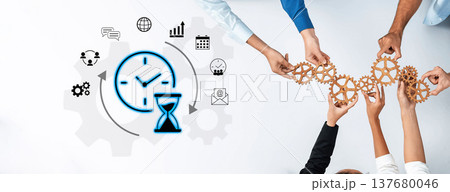 Time management and productivity optimization concept Parse 137680046