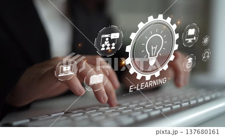 Online Education System for Remote Learning and Virtual Study Muxer 137680161