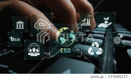 ESG principles for sustainable business and governance Marrow ESG principles for sustainable business and governance Marrow 137680237