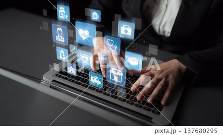 Healthcare and medical service system Funnel Healthcare and medical service system Funnel 137680295