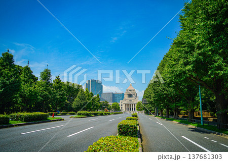 国会議事堂(東京都千代田区) 国会議事堂(東京都千代田区) 137681303