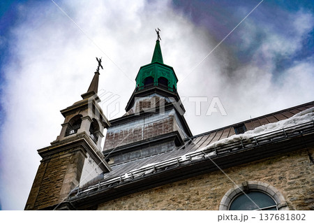 礼拝堂の尖塔(カナダ) 礼拝堂の尖塔(カナダ) 137681802