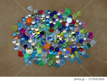 ビー玉ガラス製品玩具おもちゃ飾り 137682868