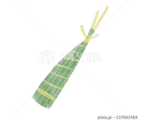 ちまきのイラスト　水彩風 137683369