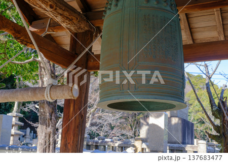 神戸・須磨寺の鐘撞堂 137683477