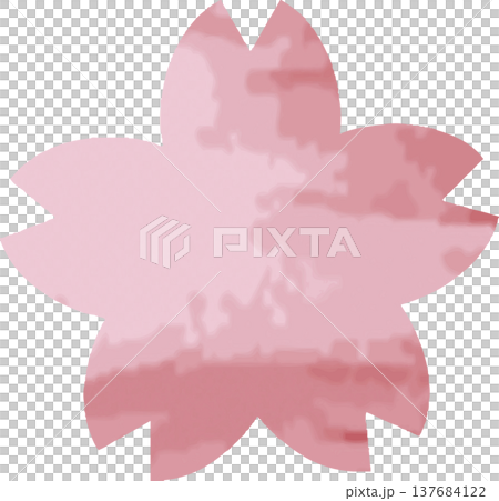 水彩の桜の花のイラスト。手描きのサクラ、春の装飾や和のデザイン、飾り、装飾、ロゴ、アイコン、素材。 水彩の桜の花のイラスト。手描きのサクラ、春の装飾や和のデザイン、飾り、装飾、ロゴ、アイコン、素材。 137684122