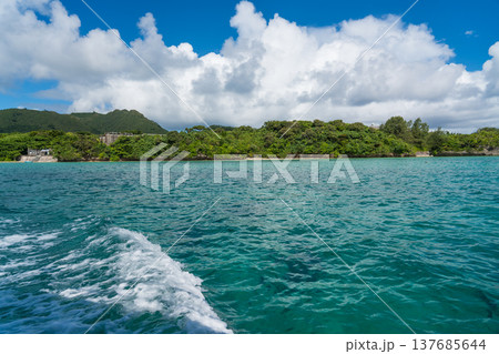 夏の沖縄県石垣島に広がる美しい風景 137685644