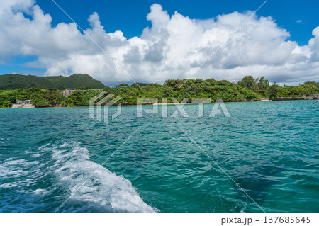 夏の沖縄県石垣島に広がる美しい風景 夏の沖縄県石垣島に広がる美しい風景 137685645