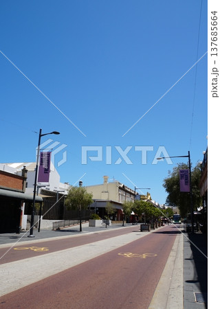 フリマントルの街並み　パース、西オーストラリア州 137685664