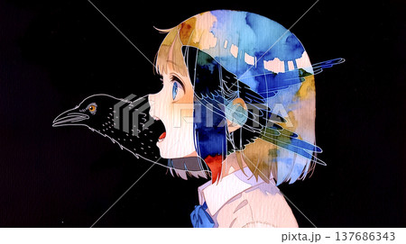 春の心のモヤモヤ 春の心のモヤモヤ 137686343