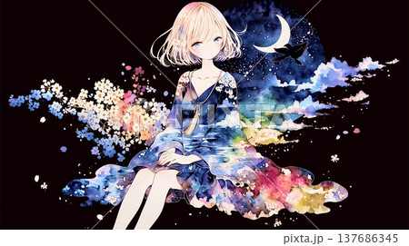 春の心のモヤモヤ 春の心のモヤモヤ 137686345