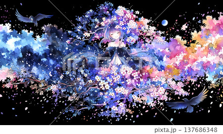春の心のモヤモヤ 春の心のモヤモヤ 137686348