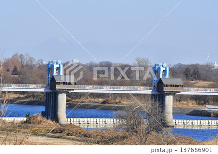 秋ヶ瀬取水堰_03 秋ヶ瀬取水堰_03 137686901