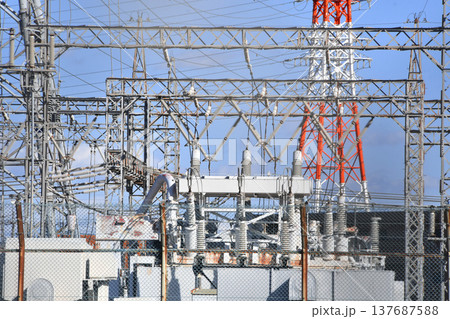 小山変電所の設備_02 小山変電所の設備_02 137687588