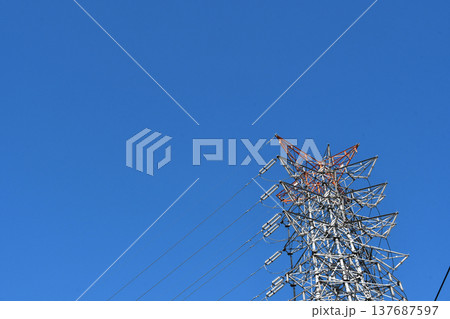 小山変電所の鉄塔_02 137687597