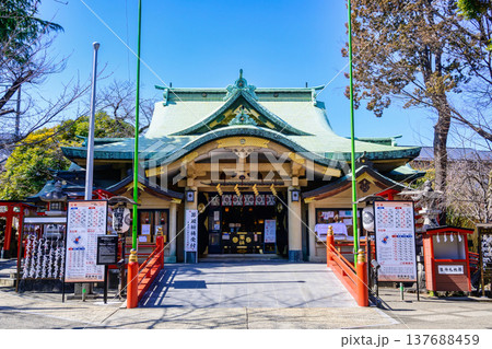 東京都 新宿区 須賀神社 (すがじんじゃ) 社殿 東京都 新宿区 須賀神社 (すがじんじゃ) 社殿 137688459