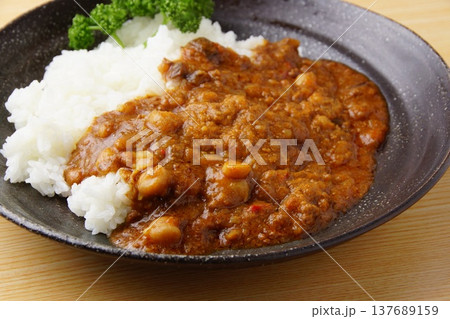 キーマカレー　インド料理 137689159