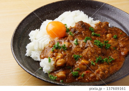 キーマカレー　インド料理 137689161