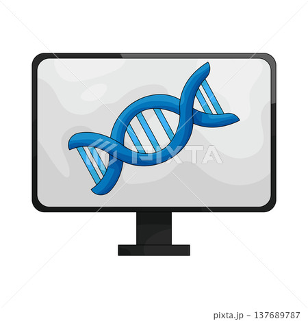 Illustration of DNA Illustration of DNA 137689787