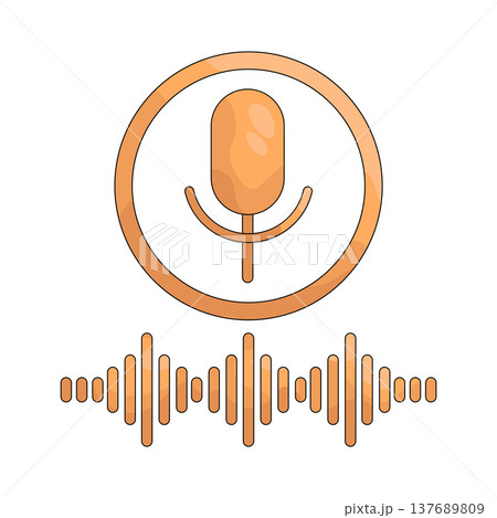 Illustration of Voice recognition 137689809