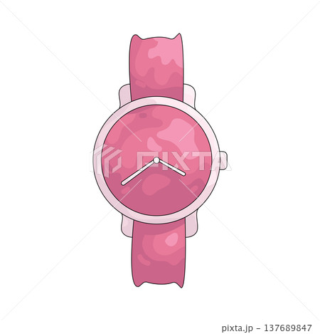 Illustration of watch Illustration of watch 137689847