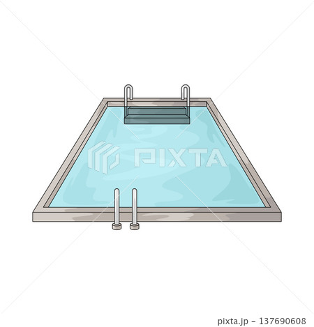 Illustration of Swimming pool 137690608