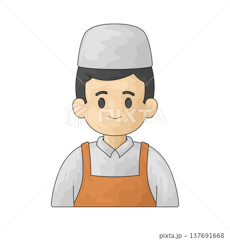 Illustration of Butcher Illustration of Butcher 137691668