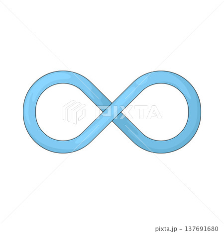Illustration of Infinity Symbol 137691680
