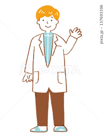 白衣の医者の全身 白衣の医者の全身 137693396