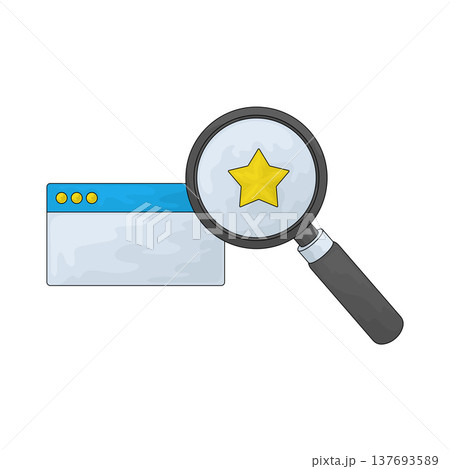 Illustration of favorite search 137693589