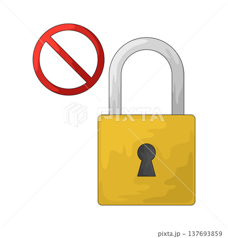 Illustration of Blocked Illustration of Blocked 137693859