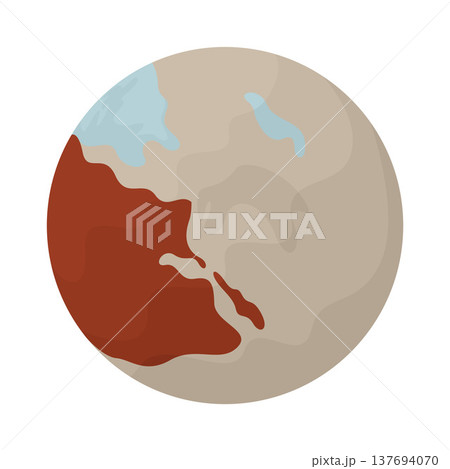 Illustration of Pluto Illustration of Pluto 137694070