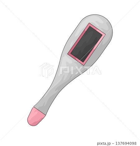 Illustration of Thermometer Illustration of Thermometer 137694098