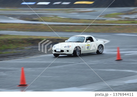 大牟田市　レース場　ジムカーナ、 137694411