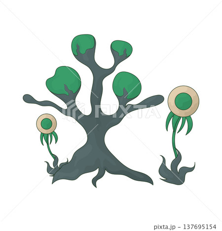 Illustration of Extraterrestrial Being 137695154