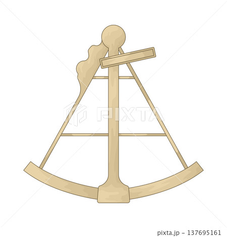 Illustration of Sextant 137695161