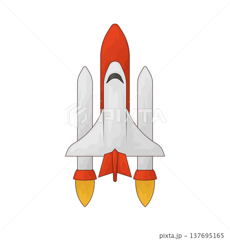 Illustration of Space Shuttle Illustration of Space Shuttle 137695165