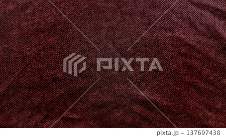 burgundy denim texture closeup rich woven twill fabric abstract background for wallpaper design banner burgundy denim texture closeup rich woven twill fabric abstract background for wallpaper design banner 137697438