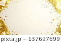 金粉が舞う和風背景イメージ 137697699