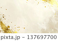 金粉が舞う和風背景イメージ 137697700