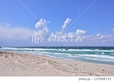 角島 コバルトブルービーチ 山口県下関市豊北町 角島 コバルトブルービーチ 山口県下関市豊北町 137698154
