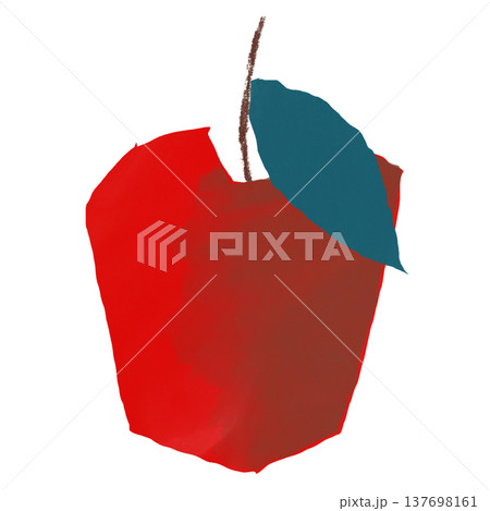 りんごの絵 137698161