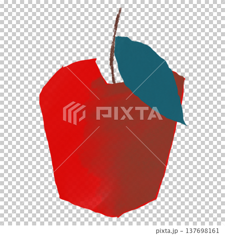 りんごの絵 137698161