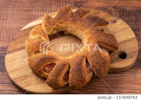 クリスマスリースエピ クリスマスリースエピ 137699763
