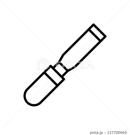 Chisel icon vector design templates simple and modern Chisel icon vector design templates simple and modern 137700069