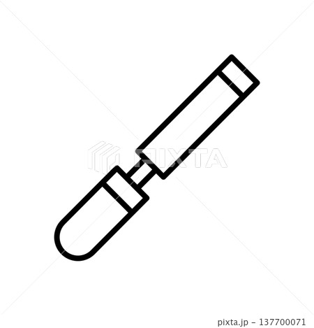 Chisel icon vector design templates simple and modern 137700071