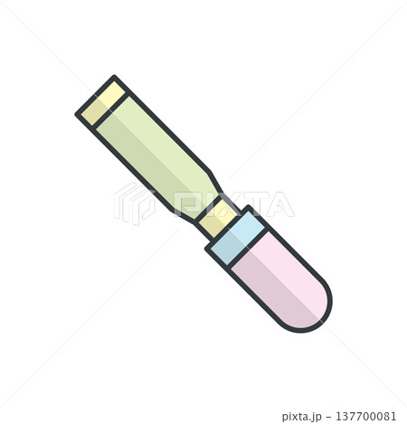 Chisel icon vector design templates simple and modern Chisel icon vector design templates simple and modern 137700081