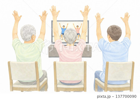高齢者の体テレビ体操 高齢者の体テレビ体操 137700090
