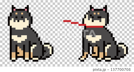 柴犬のドット絵 137700708